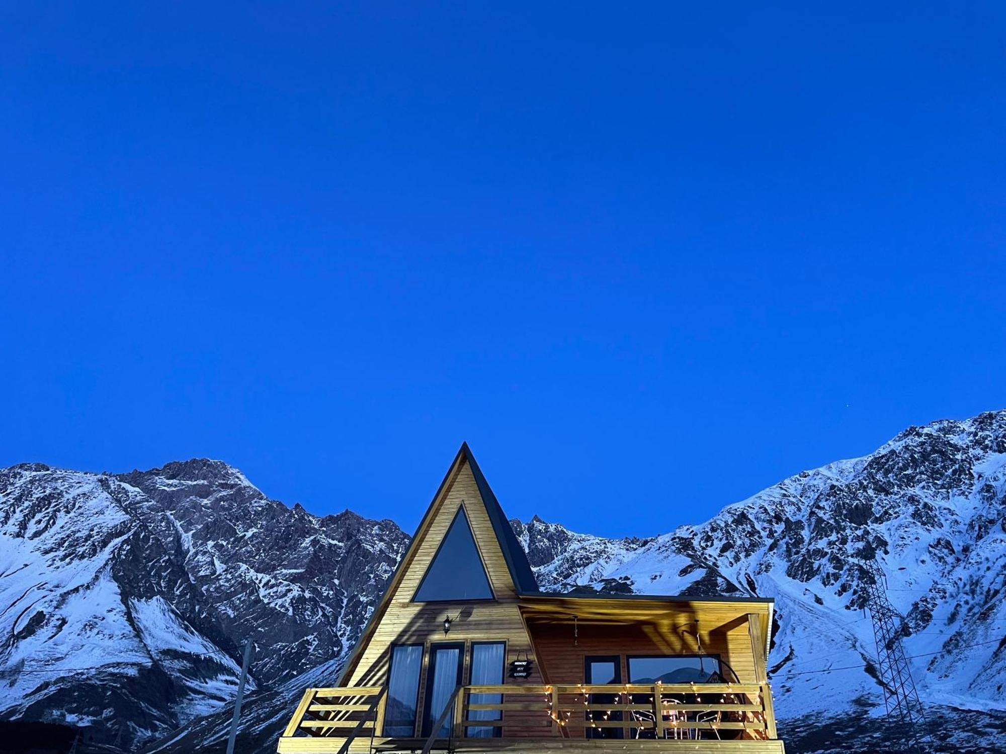 Ferienwohnung Memory Hut_Kazbegi Exterior foto