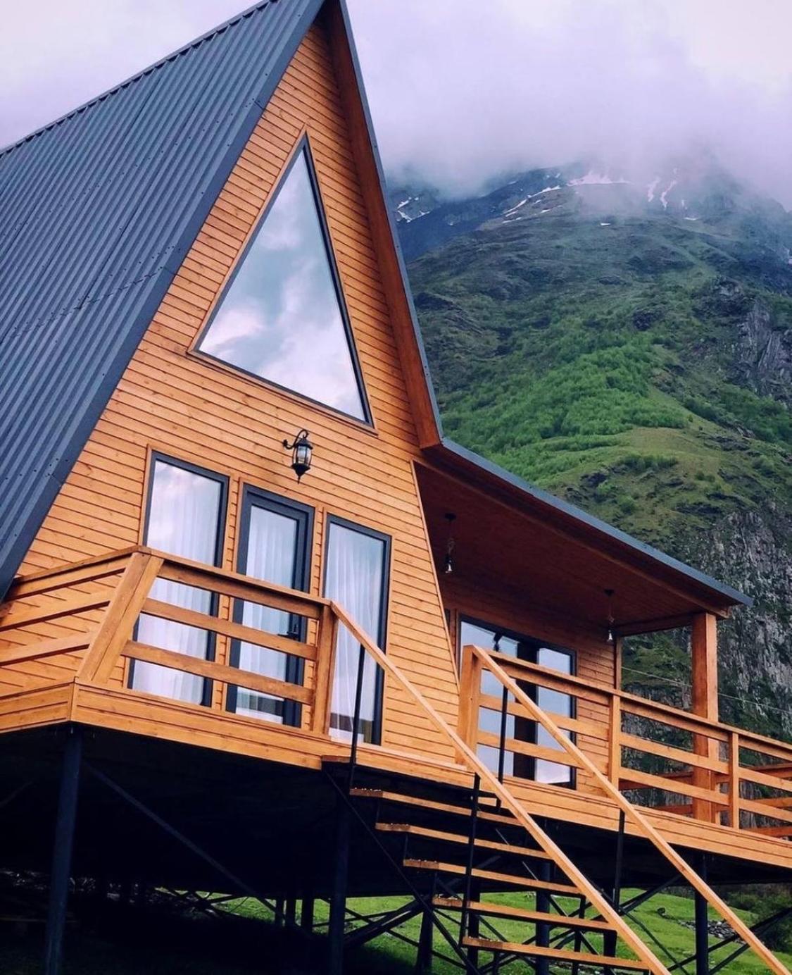Ferienwohnung Memory Hut_Kazbegi Exterior foto